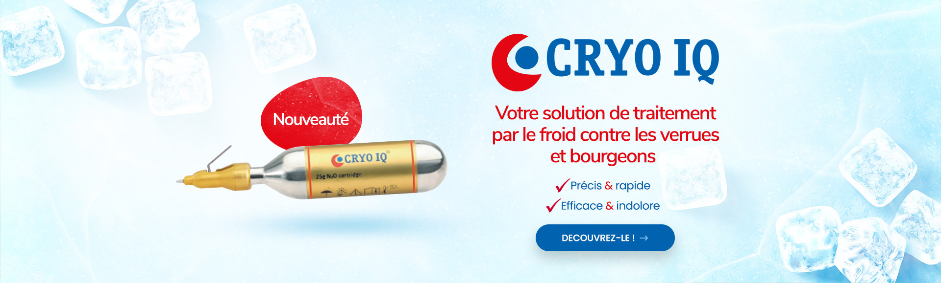 Offre de lancement CryoIQ à 270€ !
